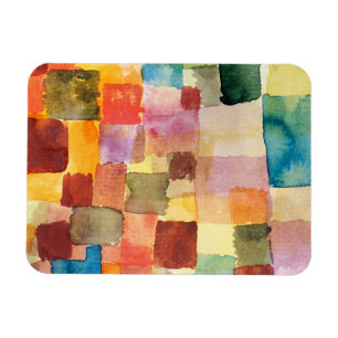 Magnet Flexible Untitled abstract water color squares - Paul Klee