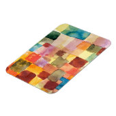 Magnet Flexible Untitled abstract water color squares - Paul Klee (Côté Gauche)