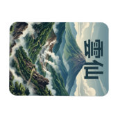 Magnet Flexible Unzen Japon (Horizontal)