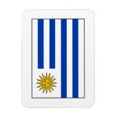 Magnet Flexible Uruguay - Drapeau uruguayen (Vertical)