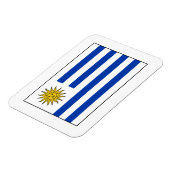 Magnet Flexible Uruguay - Drapeau uruguayen (Côté Gauche)