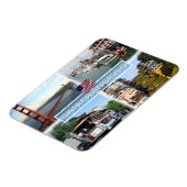 Magnet Flexible US San Francisco - Golden Gate Bridge - Téléphériq (Côté Gauche)
