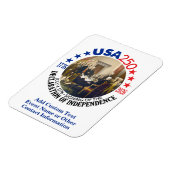 Magnet Flexible USA 250 - 1776-2026 - Déclaration d'indépendance (Côté Gauche)