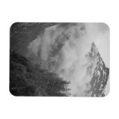 Magnet Flexible USA, Alaska, Juneau, Rainforest couvre les fjords  (Horizontal)