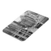 Magnet Flexible USA, IL, Chicago, Loop de Hotel (Côté Gauche)