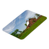 Magnet Flexible USA, Kansas. Vieille Barne Rouge (Côté Gauche)