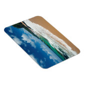 Magnet Flexible USA, Kauai, Hawaï. Une Femme Marche Les Rochers (Côté Droit)