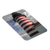 Magnet Flexible USA, Maine, Lubec. West Quoddy Head LIghthouse (Côté Droit)