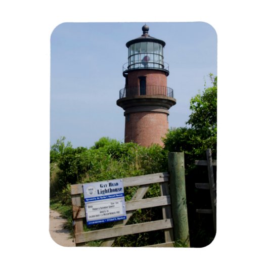 Magnet Flexible USA, Massachusetts, Martha's Vineyard, Aquinnah. (Vertical)