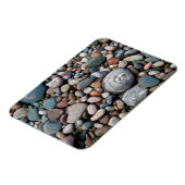 Magnet Flexible USA, Michigan. Galets Polis Sur La Rive (Côté Gauche)