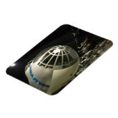 Magnet Flexible USA, Ohio, Dayton : US Air Force Museum et (Côté Gauche)