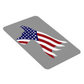 Magnet Flexible USA Pride Great Dane (Côté Droit)
