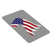 Magnet Flexible USA Pride Great Dane (Côté Droit)