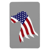 Magnet Flexible USA Pride Great Dane (Vertical)