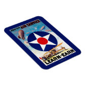 Magnet Flexible USA - Rejoignez le service aérien Learn-Earn (Côté Droit)