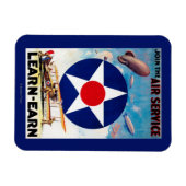 Magnet Flexible USA - Rejoignez le service aérien Learn-Earn (Horizontal)