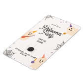 Magnet Flexible "USA UK Canada Halloween Party Invitations (Côté Gauche)