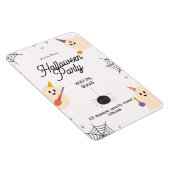 Magnet Flexible "USA UK Canada Halloween Party Invitations (Côté Droit)