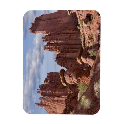 Magnet Flexible USA, Utah. Vue sur les tours Fisher. Crédit comme  (Vertical)