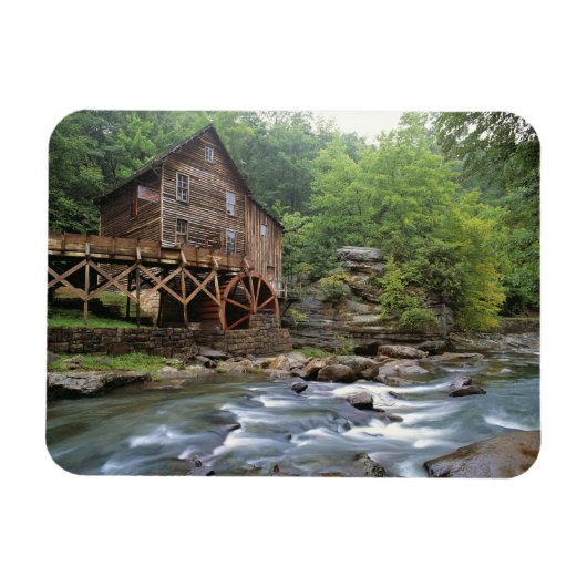 Magnet Flexible USA, Virginie Occidentale, Babcock SP. Glade rusti (Horizontal)