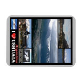 Magnet Flexible Ushuaia - I Love - Argentine - (Horizontal)