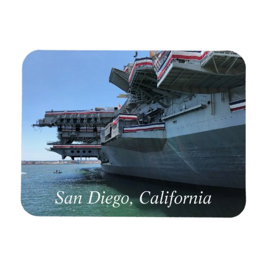 Magnet Flexible USS Midway à San Diego, Californie (Horizontal)