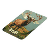 Magnet Flexible Utah Elk (Côté Gauche)