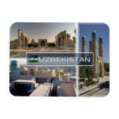 Magnet Flexible UZ - Ouzbékistan - Samarkand - Khiva - (Horizontal)