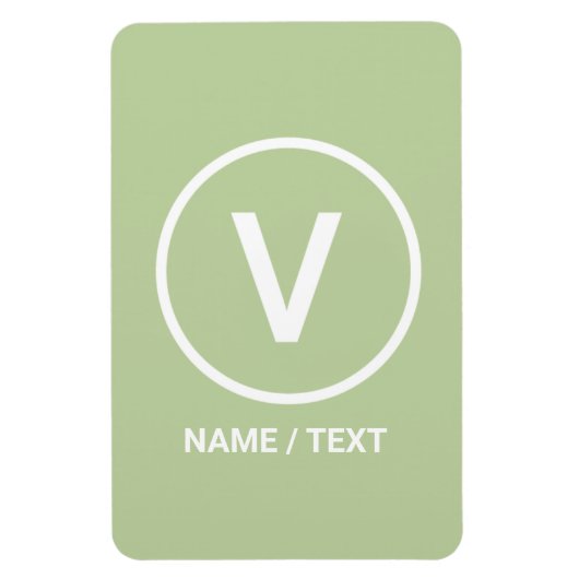 Magnet Flexible V pour Vegan Diète logo naturel personnalisé (Vertical)