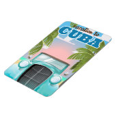 Magnet Flexible Vacances à Cuba affiche de voyage (Côté Gauche)