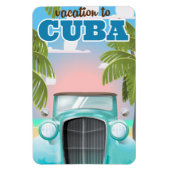 Magnet Flexible Vacances à Cuba affiche de voyage (Vertical)