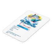 Magnet Flexible Vacances amusantes Chargement de croisière Porte d (Côté Gauche)