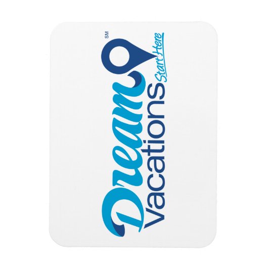 Magnet Flexible Vacances de rêve (Vertical)
