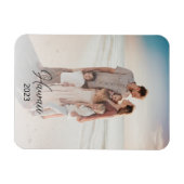 Magnet Flexible Vacances Destination Famille Couples Photo (Horizontal)