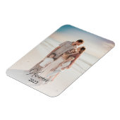 Magnet Flexible Vacances Destination Famille Couples Photo (Côté Gauche)
