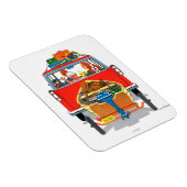 Magnet Flexible Vacances d'été (Côté Droit)