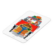 Magnet Flexible Vacances d'été (Côté Gauche)