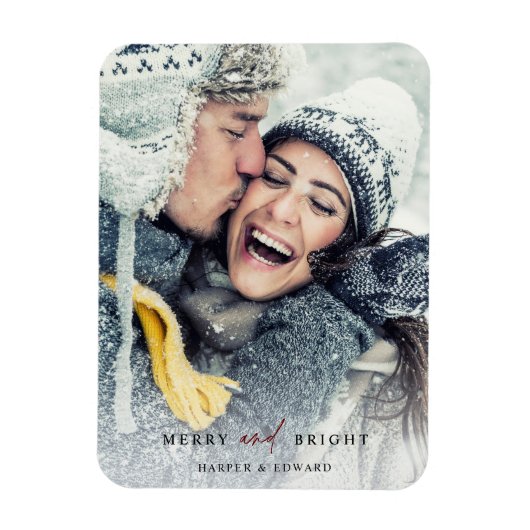 Magnet Flexible Vacances photo simple et brillante (Vertical)