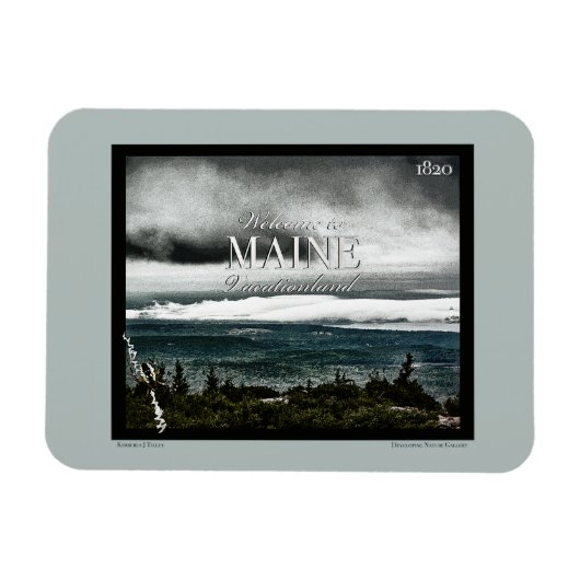 Magnet Flexible Vacationland, Maine (Horizontal)