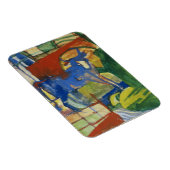 Magnet Flexible Vache bleue, 1914 (température sur papier) (Côté Droit)