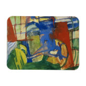 Magnet Flexible Vache bleue, 1914 (température sur papier) (Horizontal)