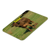 Magnet Flexible Vache dans un pâturage vert (Côté Gauche)