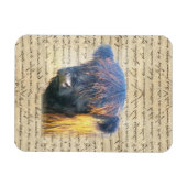 Magnet Flexible Vache de Highland (Horizontal)