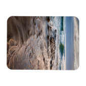 Magnet Flexible Vague de rupture sur la plage, Californie (Horizontal)