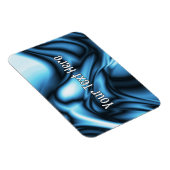 Magnet Flexible Vague de soie bleue (Côté Droit)