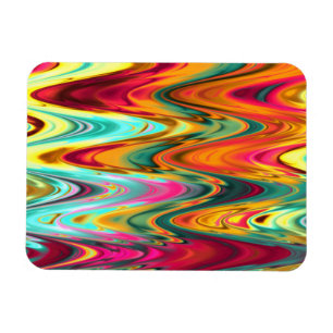 Magnet Flexible Vagues arc-en-ciel