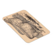 Magnet Flexible Vagues Cotswold du XIXe siècle (Côté Droit)