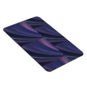 Magnet Flexible Vagues de sable douces violettes (Côté Droit)