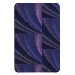 Magnet Flexible Vagues de sable douces violettes