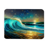 Magnet Flexible Vagues océaniques clignantes (Horizontal)